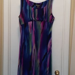 Multicolored dress dress